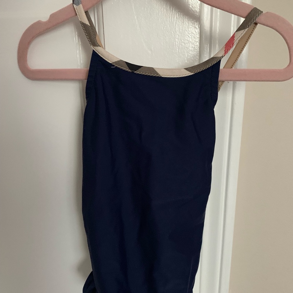 Burberry bathing suit for toddler girl